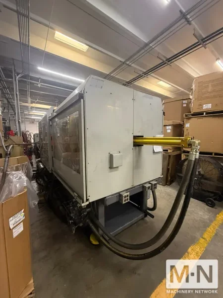 400 TON 59 OZ VAN DORN MODEL 400HT-2800 INJECTION MOLDING MACHINE MFG 1998