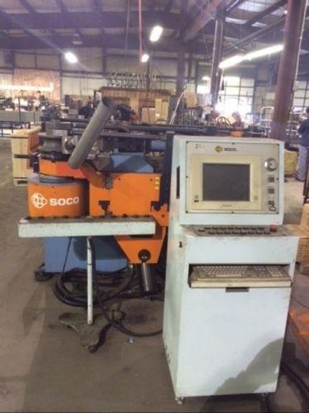 3" SOCO MODEL SB-75X4B-1S CNC TUBE BENDING MACHINE