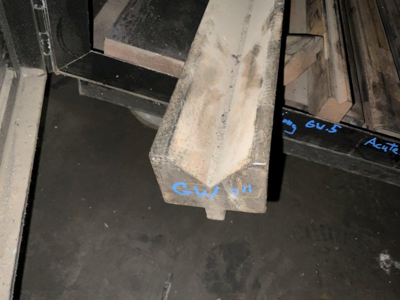 WILA PRECISION GROUND HARDENED BRAKE DIES WITH CABINET: STOCK #80762