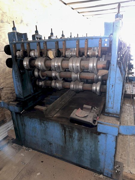 44&quot; DUAL HEIGHT ASC R &amp; AG PANEL ROLLFORMER LINE. STOCK # 0133725