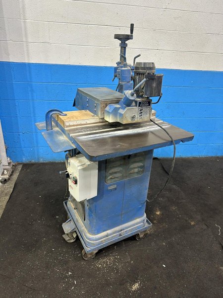 POWERMATIC WOOD SHAPER WITH STOCK FEEDER: STOCK #77451