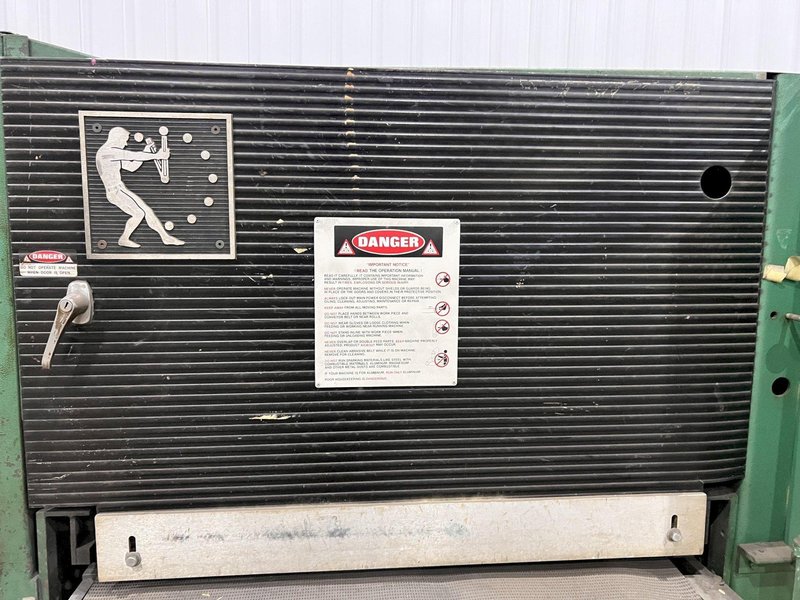 37&quot; x 20 HP TIMESAVER MODEL #137-1HD BELT SANDER DRY GRINDER: STOCK #22164