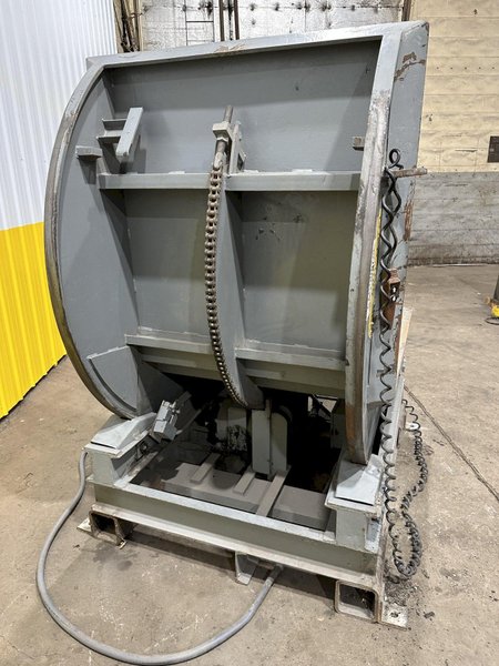 15,000 LBS (7.5 TON) WEST BEND MODEL #48-48-48 UPENDER/COIL FLIPPER: STOCK# 3496