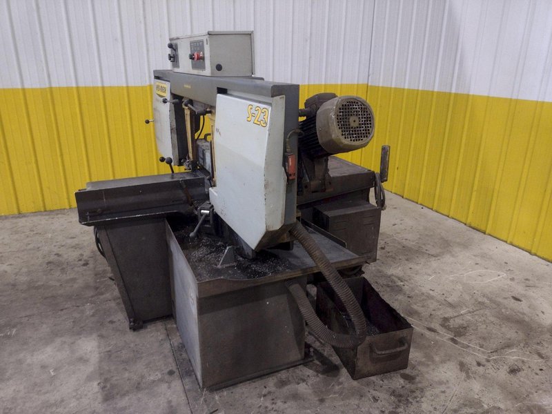 16" X 18" HYD-MECH MODEL S-23 SERIES II SWIVEL MITRE HORIZONTAL BAND SAW: STOCK #23532