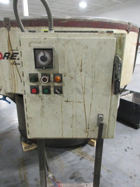 Torex T9060 Vibratory Finshing Machine with Free Standing Control Panel and Water Separation Tank  ** New Parts Installed 2025 **- Auction Item