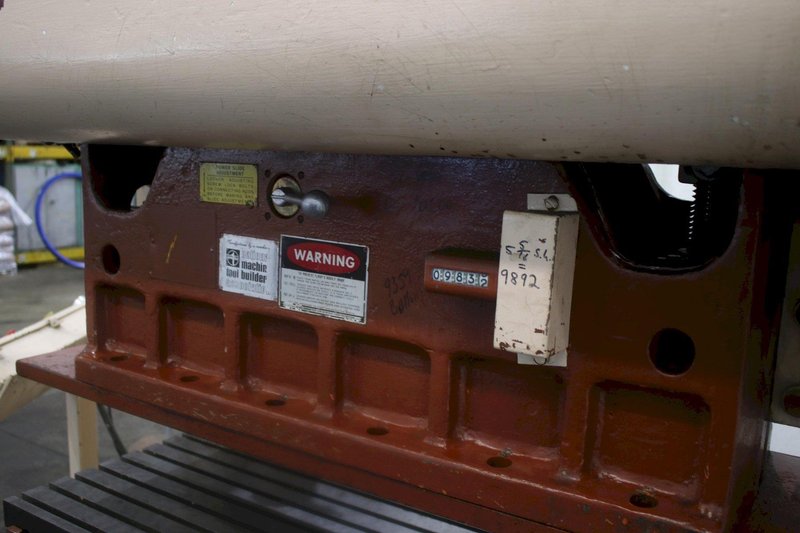 40 TON ROUSSELL DOUBLE CRANK GAP FRAME PRESS: STOCK #75133
