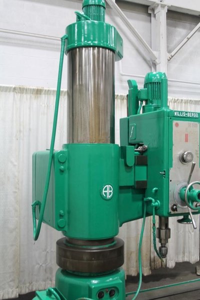 4&#039; X 14&#039; BERGONZI/WILLIS-BERGO RADIAL ARM DRILL: STOCK # 59191