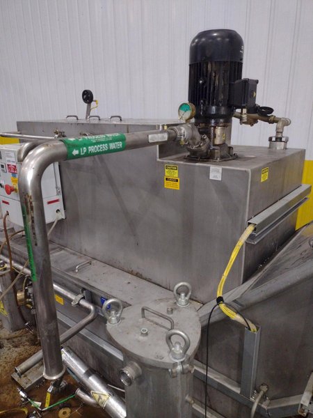 CRYSTAL FILTRATION CONTINUOUS FILTER COOLANT SYSTEM, WITH DRAG-OUT CONVEYOR : YOBRO #25069