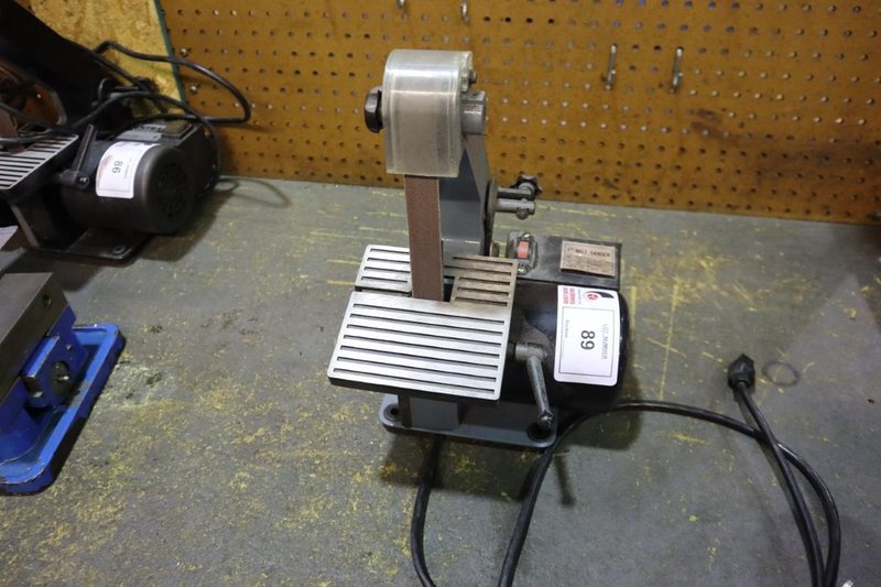 Enco 1&quot; Belt Sander, Bench Model - Single Phase- Auction Item