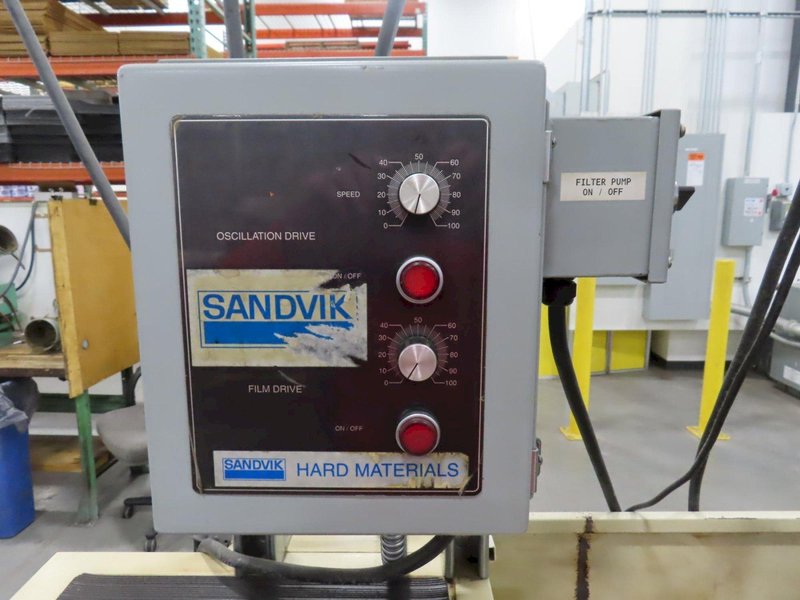 Jet GHB-1340A 13" x 40" Engine Lathe with Sandvik Oscillation Drive For Polishing and Prab PFA-20 Paper Filtration- Auction Item