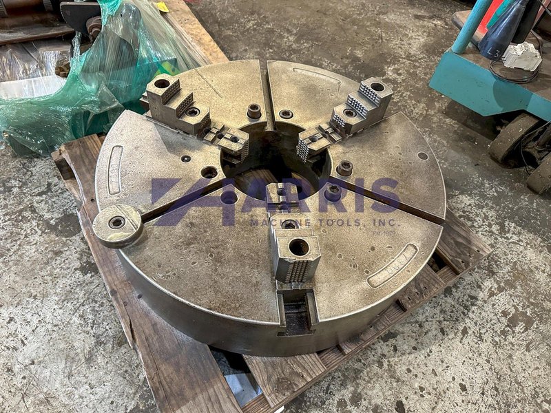 32&quot; 3 Jaw Chuck #7890, 10.5&quot; Thru hole with A-15 Mount