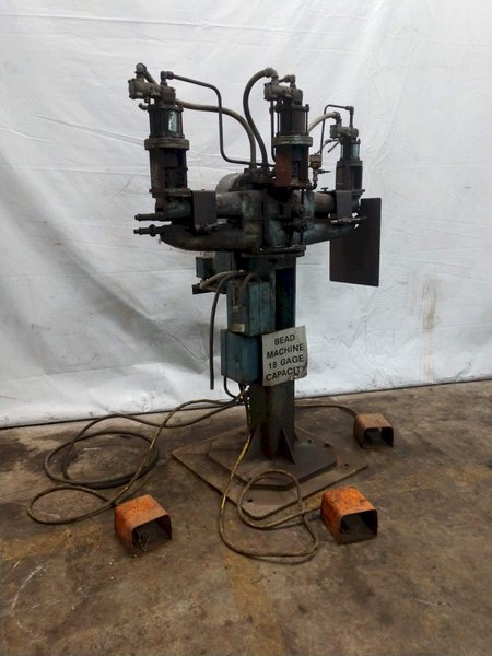 24 GAUGE DUAL HEAD LOCKFORMER BEADER: STOCK #12660