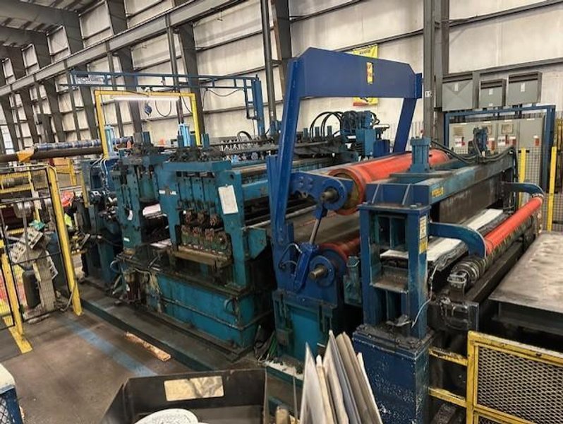 72&quot; x .250&quot; x 70,000# PRO-ECO SINGLE LOOP INJECTOR HEAD SLITTING &amp; PACKAGING LINE