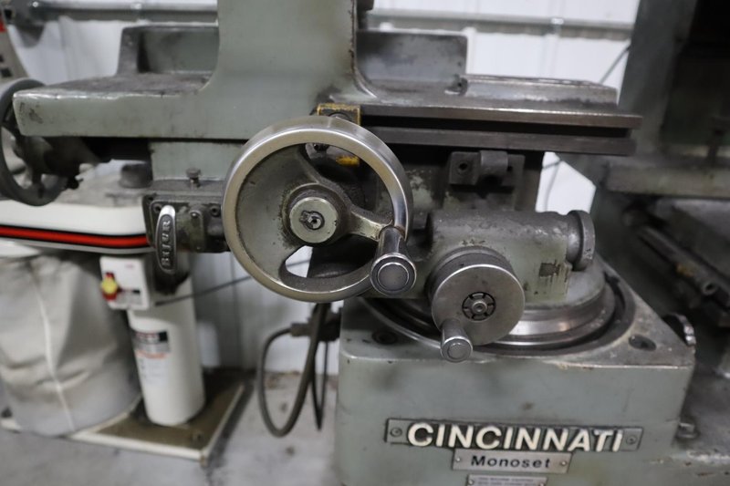 Cincinnati Monoset Tool and Cutter Grinder W/ Work Bench &amp; Accessories - Auction Item