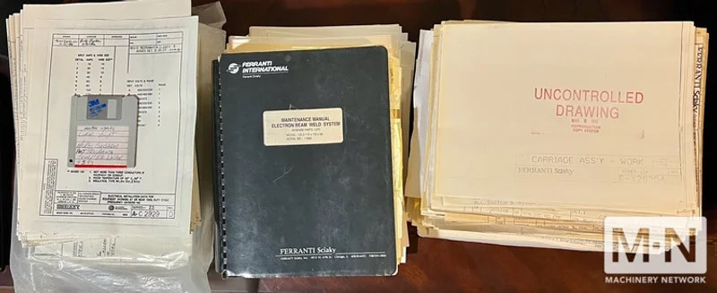 Sciaky Electron Beam Welding System 112”x102”x66”