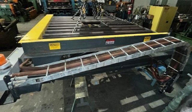 20,000# X 72" AVON ENGINEERING PICK &amp; PLACE DOWN LAYER STOCK# 3985