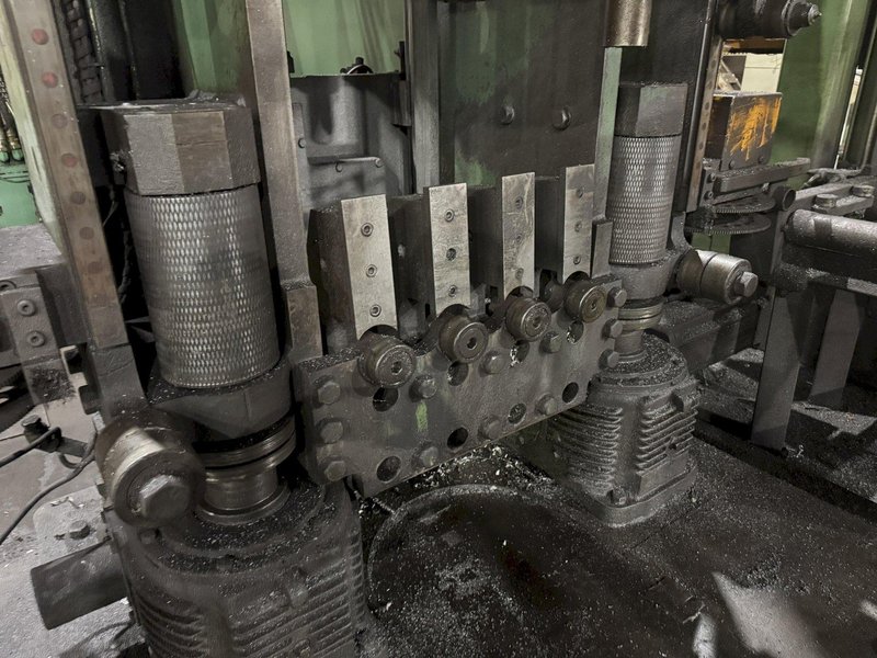 PEDDINGHAUS BDL-1250/9 DRILL LINE WITH GERNETTI ROBERTO SAW. STOCK # 1213525