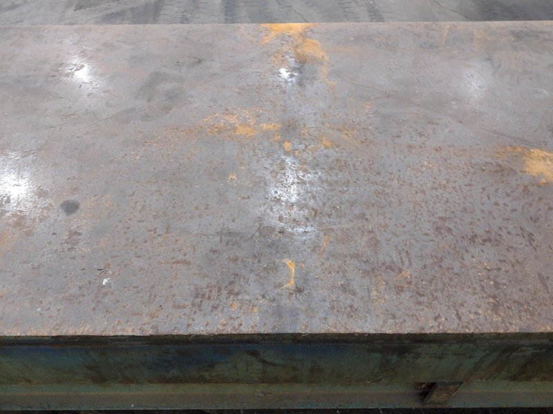 16&#039; X 6&#039; X 26&quot;H HEAVY DUTY STEEL TOP WELDING LAYOUT TABLE: STOCK #18978