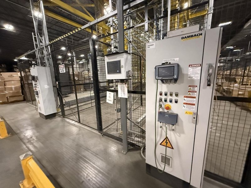 Dambach MINI-LOAD ZSA 20-20/8 Automated Storage &amp; Retrieval Machine (ASRS) – 40 lb Capacity