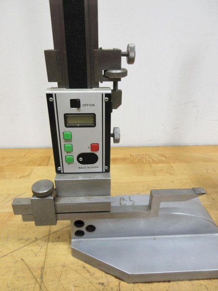 Digital and Verneer Height Stands, (1) Brown &amp; Sharpe Digital 12" Data-Hite, (1) China Digital 21", (1) Japan 12" or 300mm Vernier Scale- Auction Item