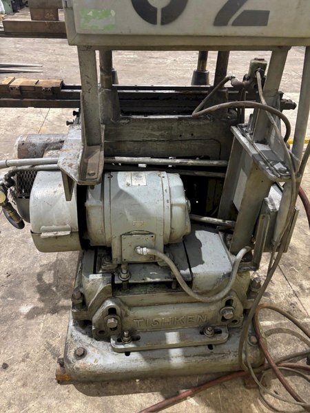 18 TON TISHKEN 4 POST MECHANICAL CUT-OFF PRESS: YOBRO #24327