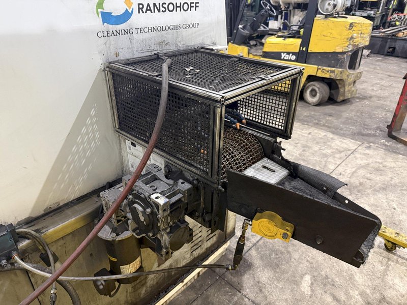 18" RANSOHOFF LEANVEYOR 3-STAGE STEEL MESH CONVEYOR PASS THROUGH PARTS WASHER, NEW 2017: YOBRO #24292
