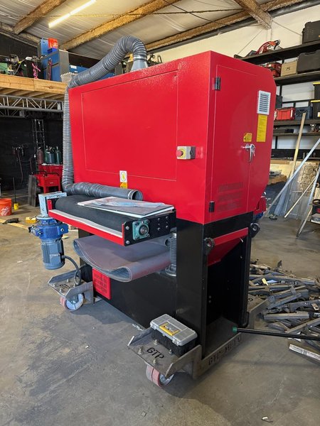 GMC FP-4075 Wide-Belt Metal Sander, 2022