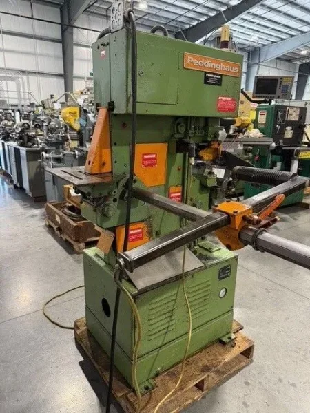 PEDDINGHAUS 50 Peddiworker 50 Ton Hydraulic Ironworker#7568