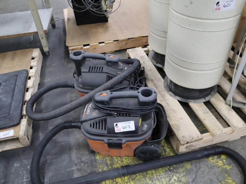Rigid 4 Gallon Portable Vacuums, 5hp (2cs)- Auction Item