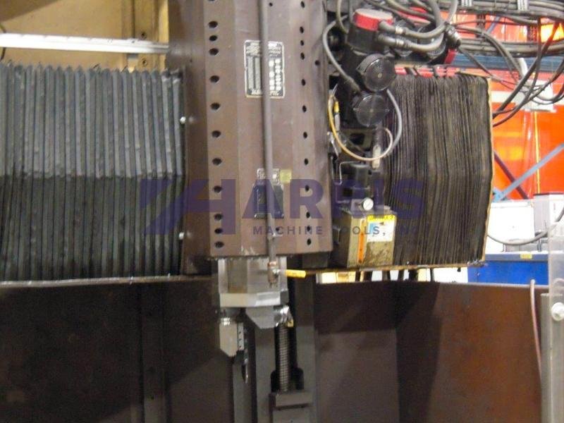 124&quot; Bullard Dyn-au-tape 2 Axis CNC Vertical Boring Mill with Fanuc 15TT Control