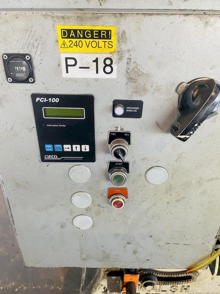 28 TON WALSH MODEL 28 OBI PRESS. STOCK # 0617020