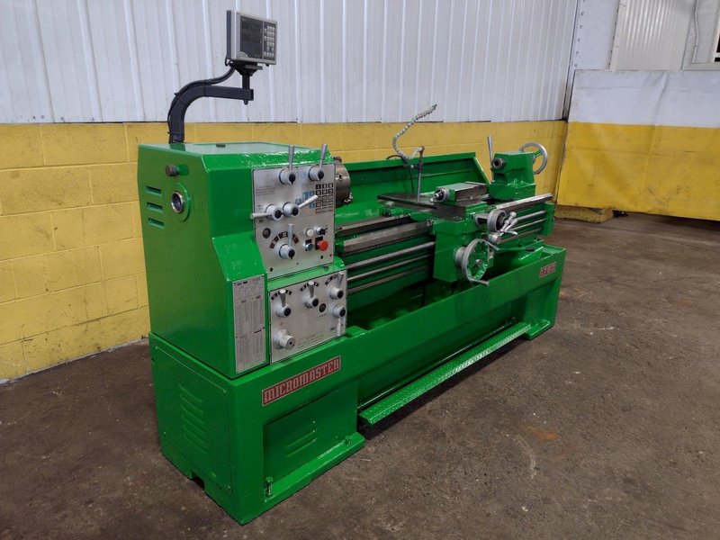 17" X 60" MICROMASTER MODEL #1760 ENGINE LATHE: STOCK #18165