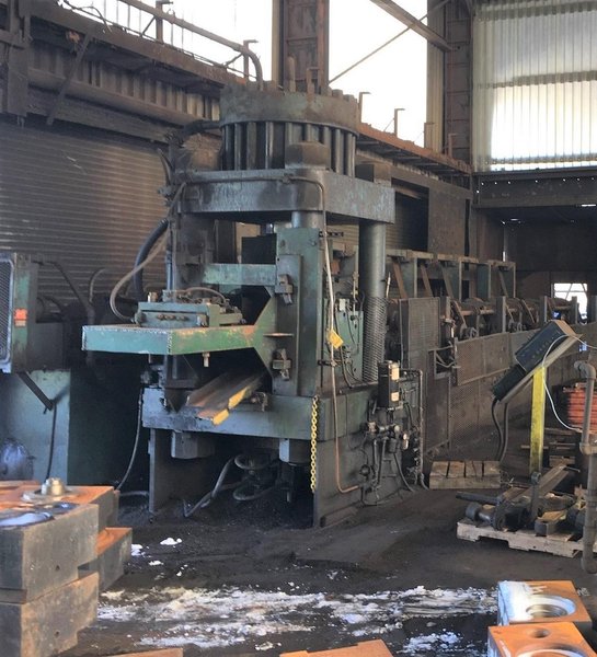 1000 TON (7") AMD MODEL #1000-3030 HYDRAULIC BILLET BAR SHEAR: STOCK #10000