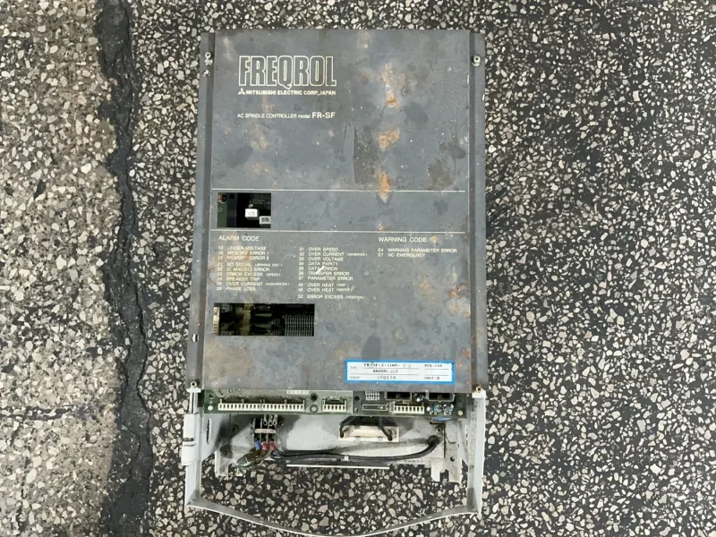 MITSUBISHI ELECTRIC CORP. FREQROL AC SPINDLE CONTROLLER  -  FR-SF-2-11KP-TC