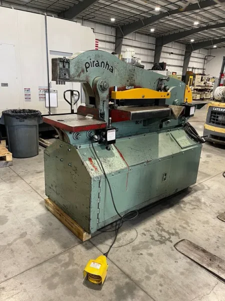 PIRANHA P-90  90 Ton Hydraulic Ironworker 1994’ USA 7118