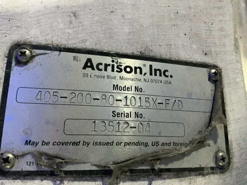 ACRISON WEIGH FEEDER  -  405-200-80-1015X-F/D