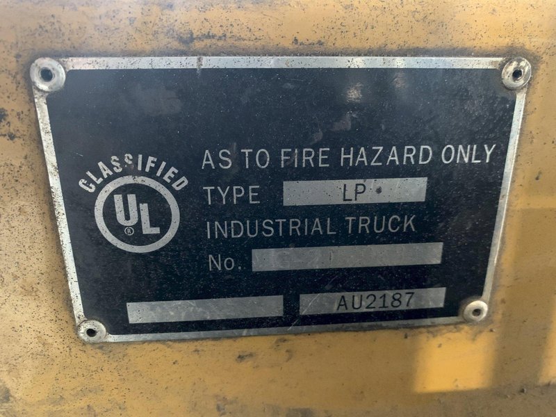 10,000 LB CATERPILLAR GC45KSWB FORKLIFT. STOCK #0890724.