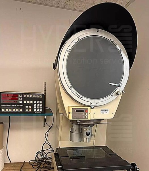 12" NIKON Model V-12B Bench Top Vertical Beam Optical Comparator.