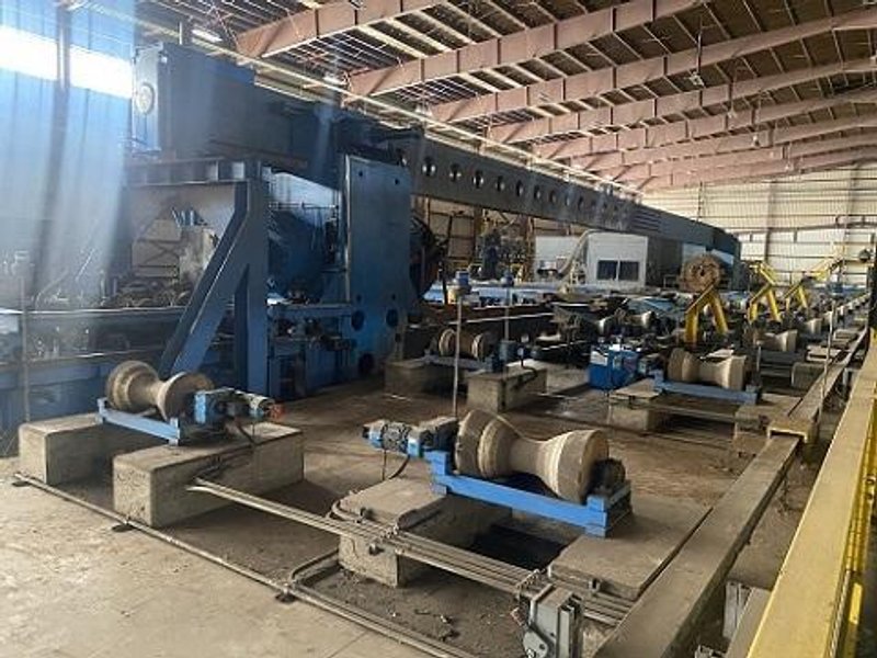 60&quot; (1524MM) X 1&quot; (24.5MM) SMS 2-STEP SAWH SPIRAL PIPE MILL NEW 2009