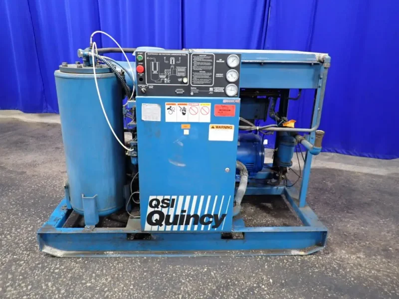 QUINCY 50 HP ROTARY SCREW AIR COMPRESSOR  -  QSI 235