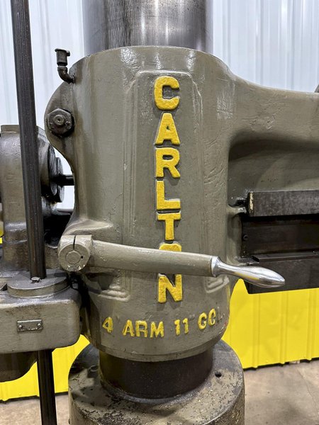 4&#039; X 11&quot; CARLTON MODEL #1A RADIAL DRILL: STOCK #19439