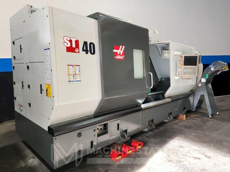 Haas ST-40 CNC Turning Center –  C Axis Live Tool Lathe