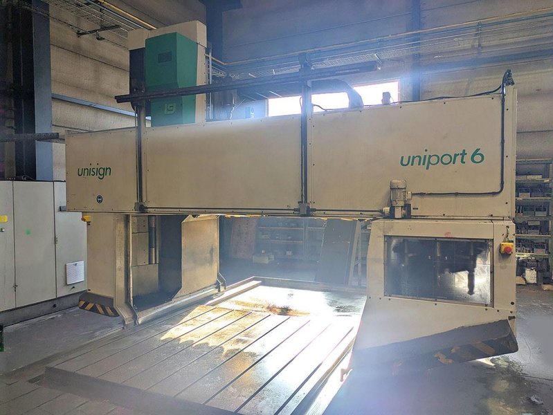 Unisign - Uniport 6 X: 8000 - Y: 2500 - Z: 800 mm CNC 5 axes