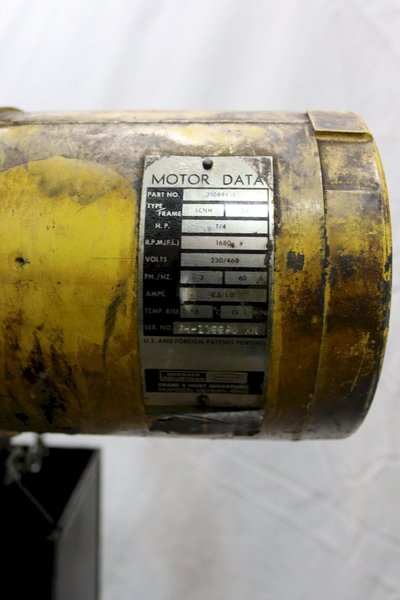 1/4 TON BUDGIT ELECTRIC CHAIN HOIST : STOCK #11989