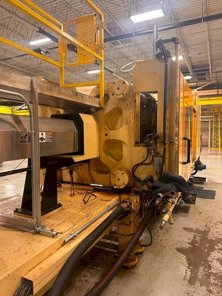 2002 Van Dorn Demag 500SP2800 – 500 Ton Hydraulic Press, 59.2 oz Shot (~1,676 g), Pathfinder Control, Preform-ready