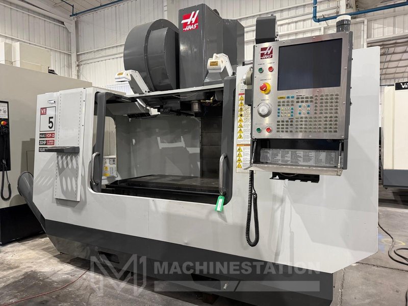 Haas VF-5/40 CNC Vertical Machining Center – 10,000 RPM, 4th Axis Ready Mill