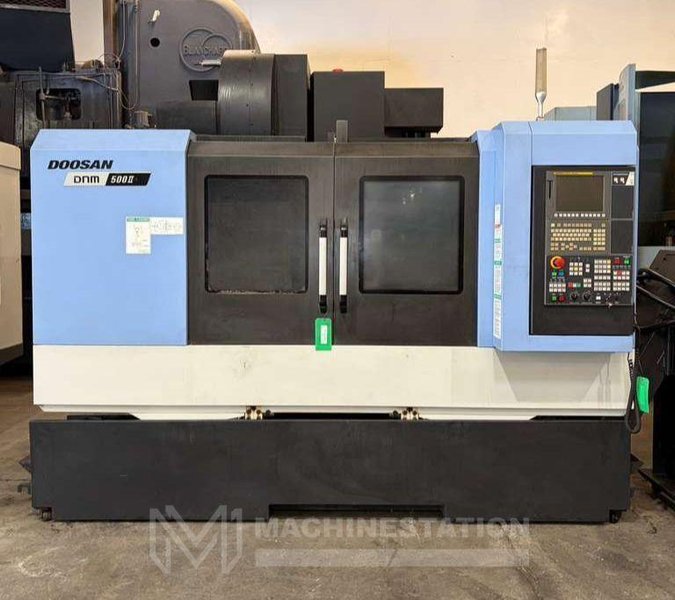 Doosan DNM-500II CNC Vertical Machining Center – TSC Mill