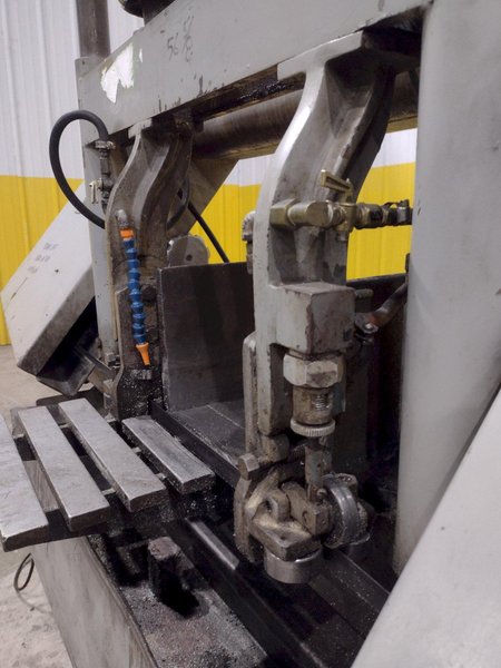 15" X 17" WF WELLS MODEL #F-15 TWIN POST HORIZONTAL BANDSAW: STOCK #22132