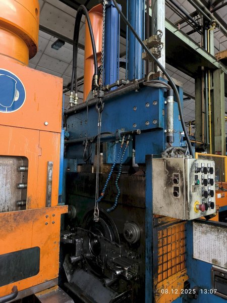 50 TON ASMAG DRAW BENCH w/INLINE SAW CUTTING, NEW 2003