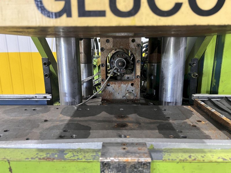 40 TON GLUCO MODEL #HVS40 HORIZONTAL INJECTION MOLDING MACHINE: STOCK #20108